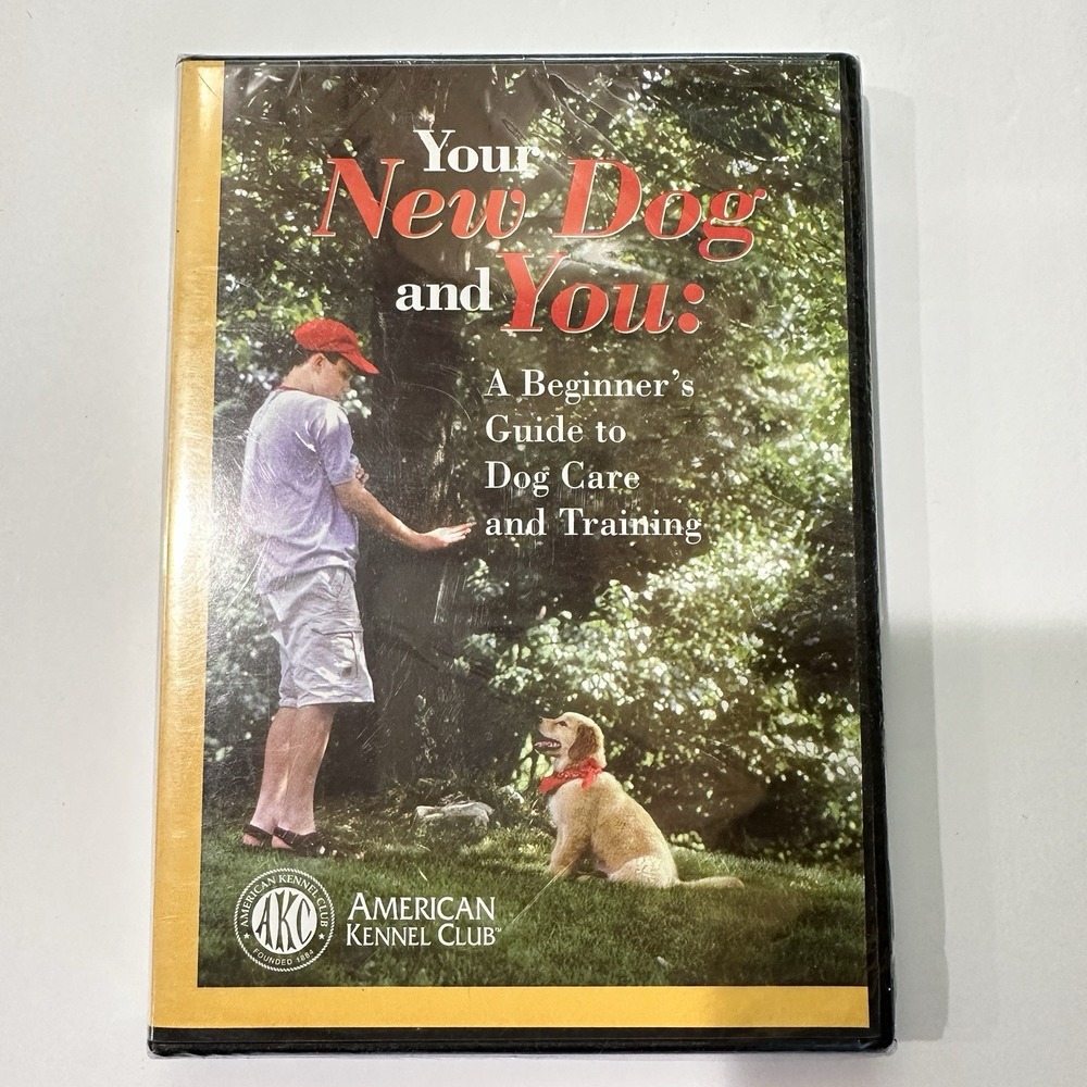 Your New Dog And You: A Beginners Guide To Dog Care And Training DVD NEW AKC